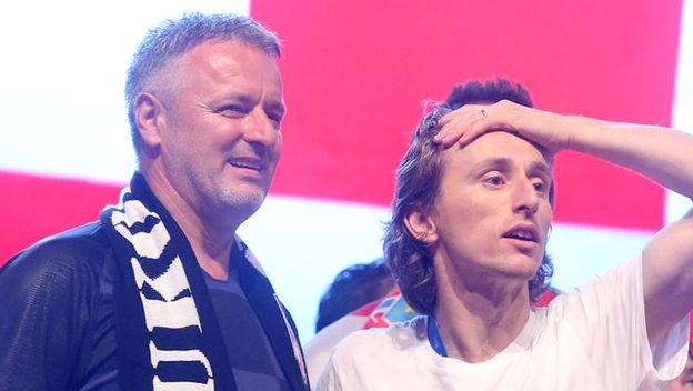 Luka Modrić i Marko Perković Thompson