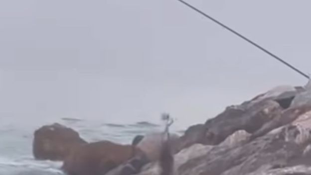 Neobičan ulov na štapu za pecanje