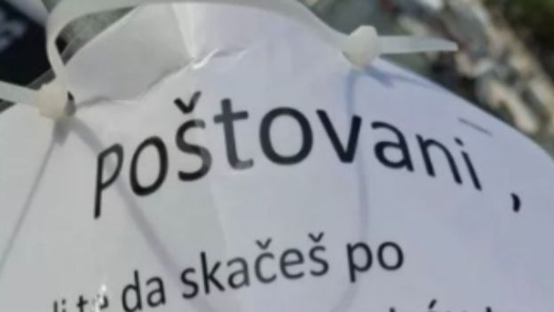 Poruka upozorenja iz Hrvatske