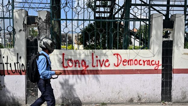 Grafit u glavnom gradu Nepala Katmanduu