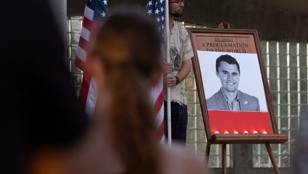 Okupljanje nakon smrti Charlieja Kirka