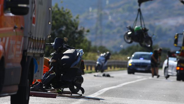 Sudar motorista kod Trogira - 2