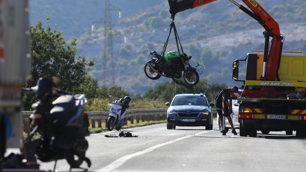 Sudar motorista kod Trogira - 3