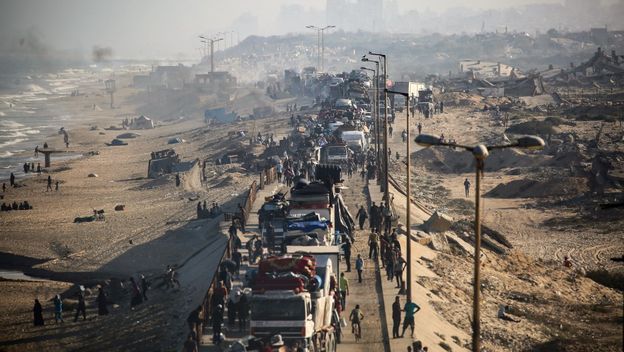 Zbijeg Palestinaca iz Gaza Citya - 2