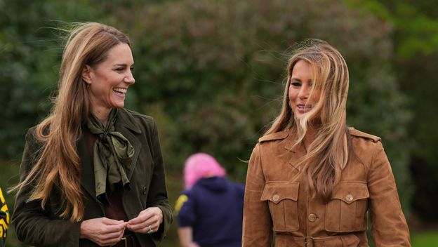 Catherine Middleton i Melania Trump