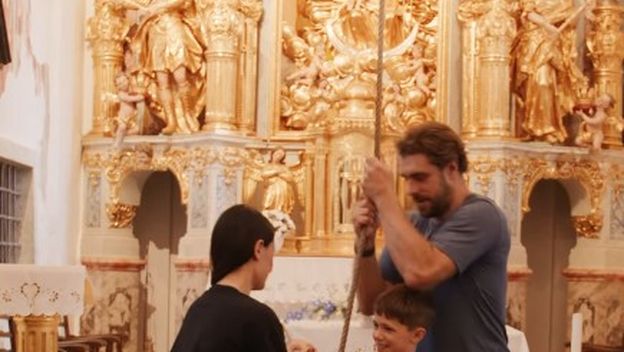 Anže Kopitar s obitelji