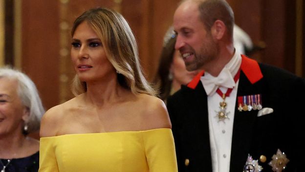 Princ William i Melania Trump - 3