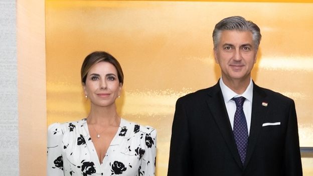 Ana Maslać Plenković i Andrej Plenković