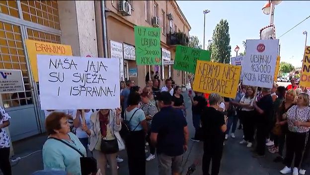 Prosvjed proizvođača jaja - 5