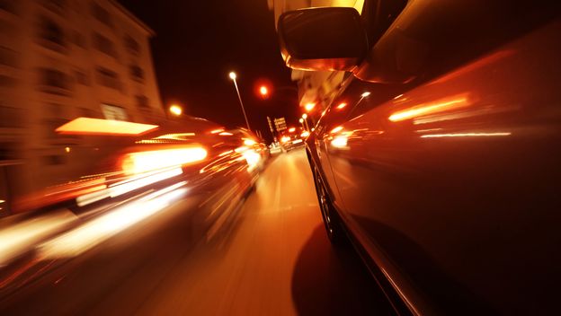 Noćna vožnja, ilustracija