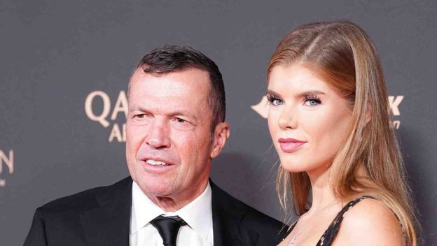 Lothar Matthäus i Theresa Sommer