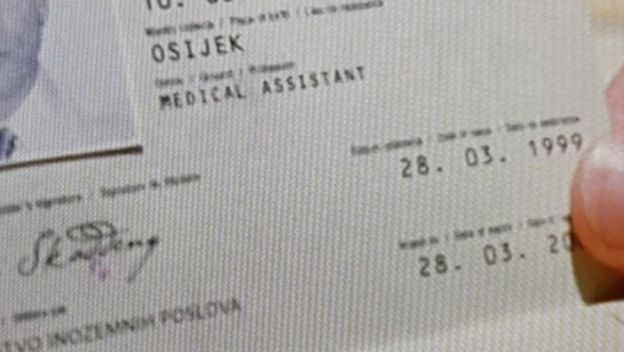 Hrvatska putovnica u seriji The Wire