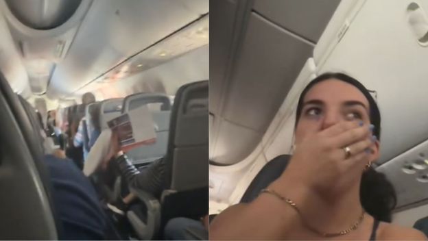 Putnica na letu na kojem ne radi klima i ljudi kako se hlade