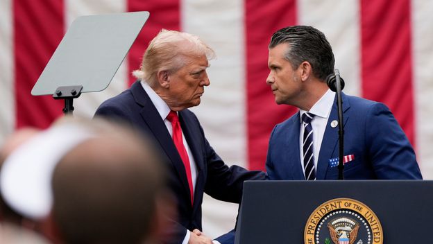 Američki predsjednik Donald Trump i ministar obrane Pete Hegseth
