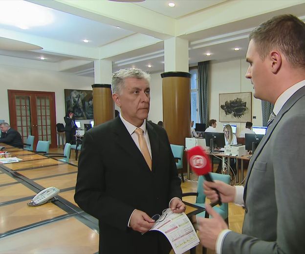 Slaven Hojski i Dino Goleš, reporter Dnevnika Nove TV - 2