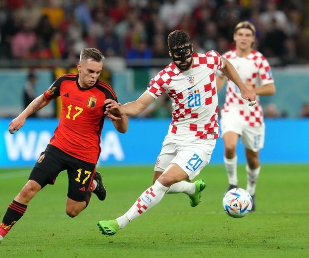 Joško Gvardiol protiv Belgije