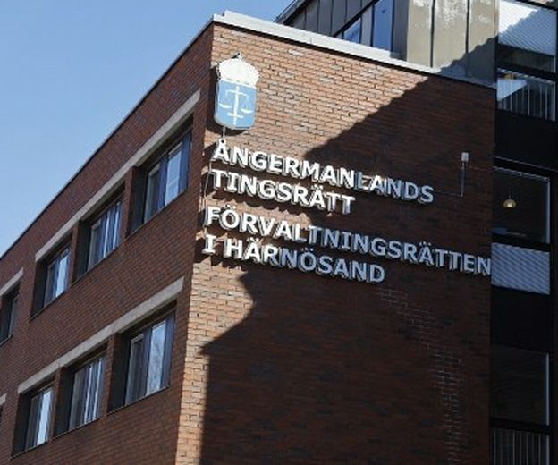 Okružni sud u Ångermanlandu uoči početka suđenja