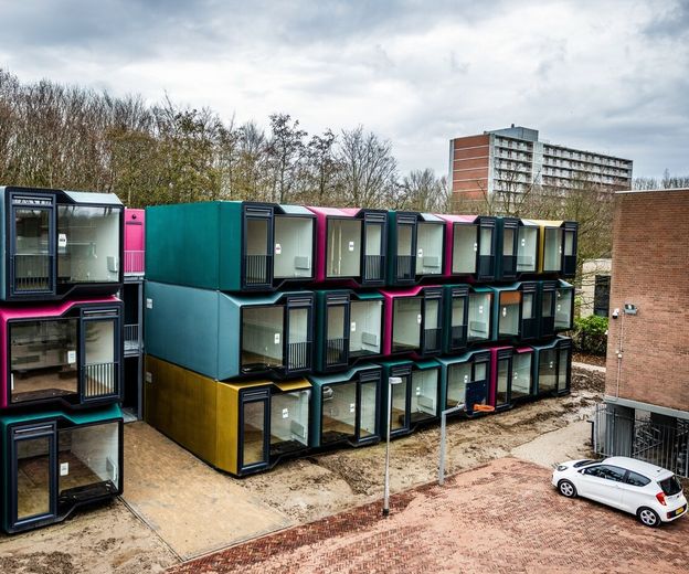 Modularne kuće za mlade, QSpace, Nizozemska - 6