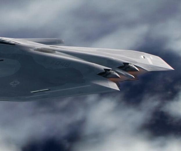 Mogući izgled F-47 iz računalnog videa Pratt & Whtineyja?