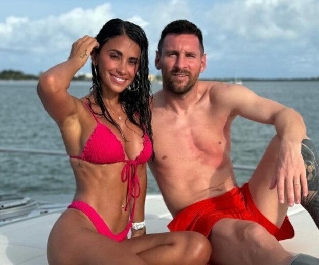 Messi i Antonela