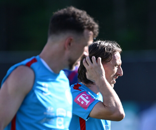 Luka Modrić i Ivan Perišić