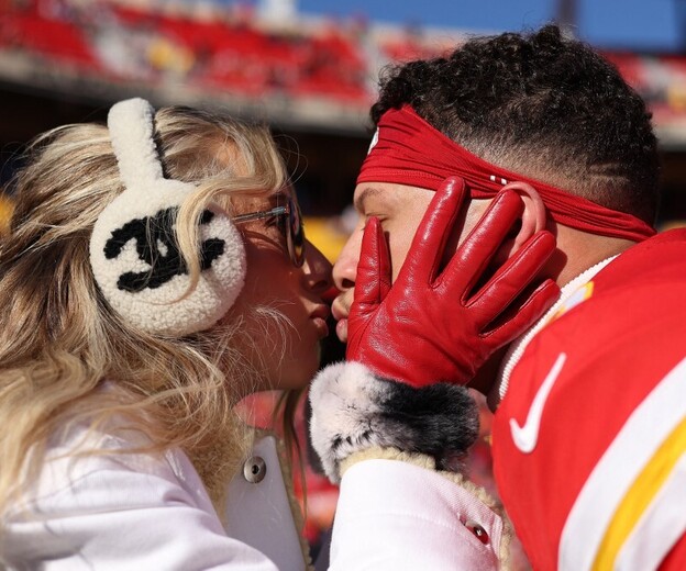 Brittany i Patrick Mahomes