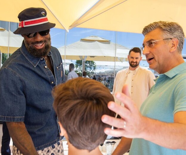 LeBron James i Andrej Plenković u Dubrovniku - 1