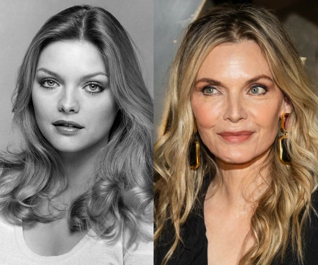 Michelle Pfeiffer na početku karijere i sa 67 godina