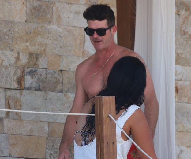 Robin Thicke i April Love Geary - 1