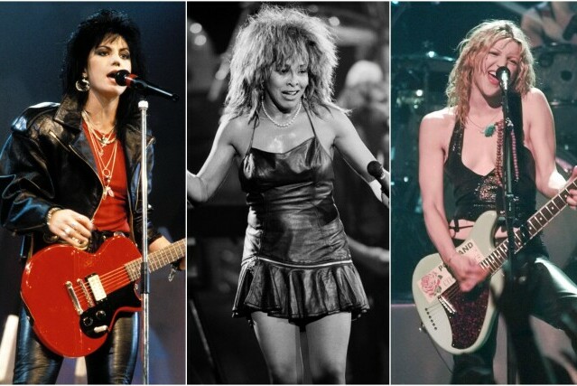 Joan Jett, Tina Turner i Courtney Love
