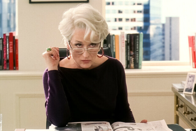 Meryl Streep u filmu 'Vrag nosi Pradu'