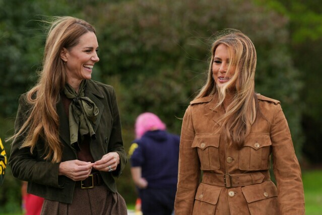 Catherine Middleton i Melania Trump