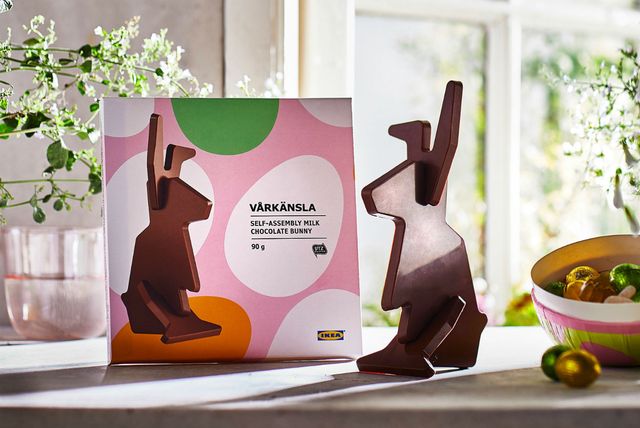 Trodijelni zec od čokolade iz IKEA-e
