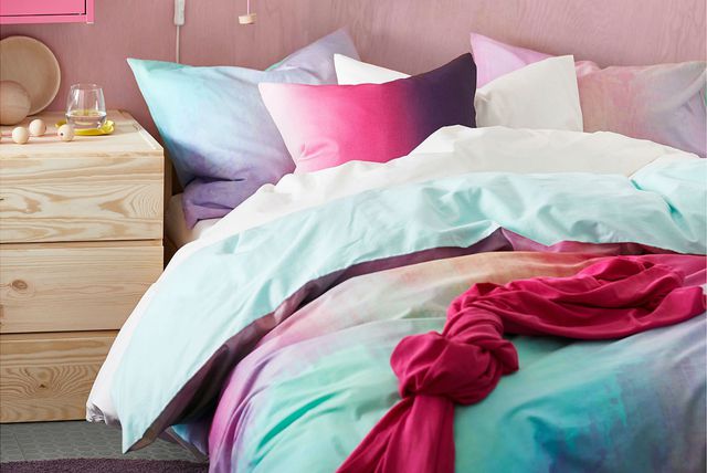 Šarena IKEA posteljina donosi dašak optimizma u spavaću sobu