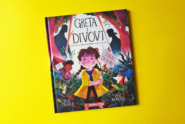 Slikovnica Greta i divovi stigla je u hrvatske knjižare