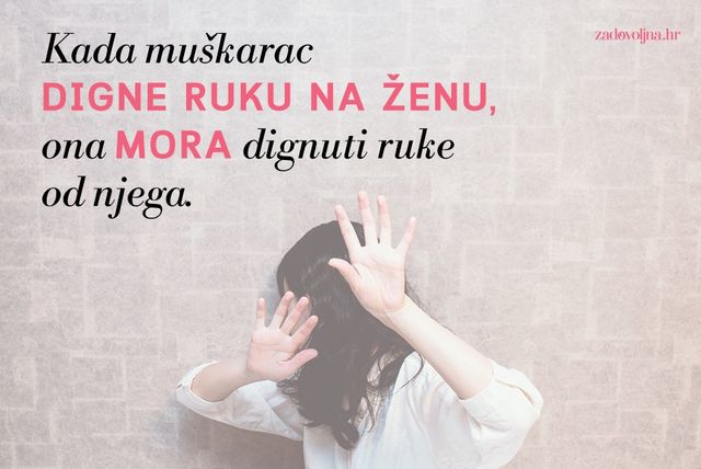 Nema te isprike. Niti te ljubavi. Ohrabrite se i ohrabrite sve one koje se boje same.