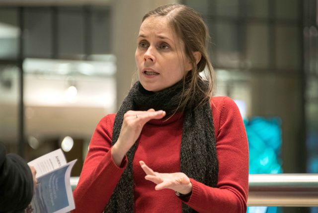 Katrin Jakobsdottir, islandska premijerka