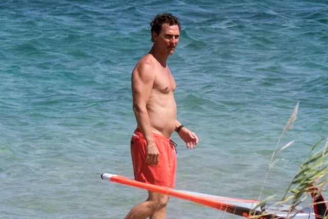 Matthew McConaughey na odmoru u Grčkoj