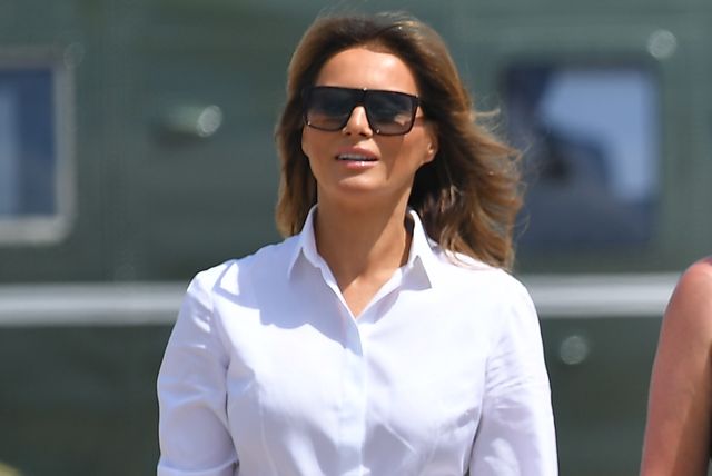 Melania Trump u skinny hlačama i tenisicama - 3