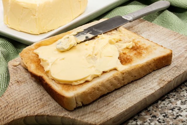 Tost s margarinom