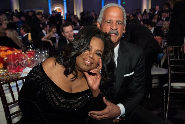 Oprah i Stedman na dodjeli Zlatnih globusa