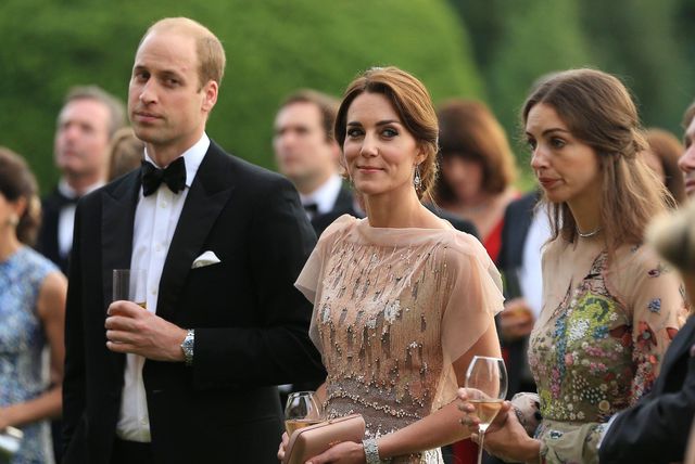 Princ William, princeza Catherine i Lady Rose na primanju 2016.