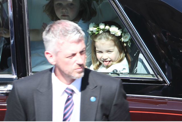 Princeza Charlotte na vjenčanju Meghan Markle i princa Harryja - 4