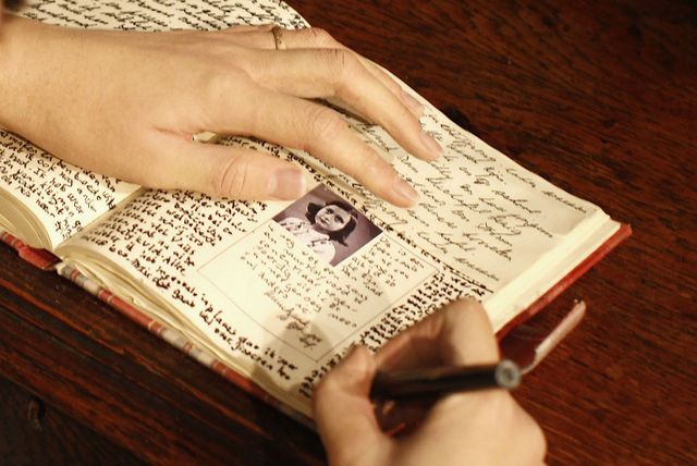 Dnevnik Anne Frank u muzeju Madame Tussauds u Berlinu