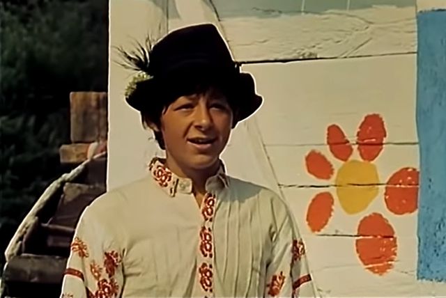 Mladen Vasary u ulozi Pere Kvržice u kultnom dječjem filmu ''Družba Pere Kvržice'' iz 1970. godine