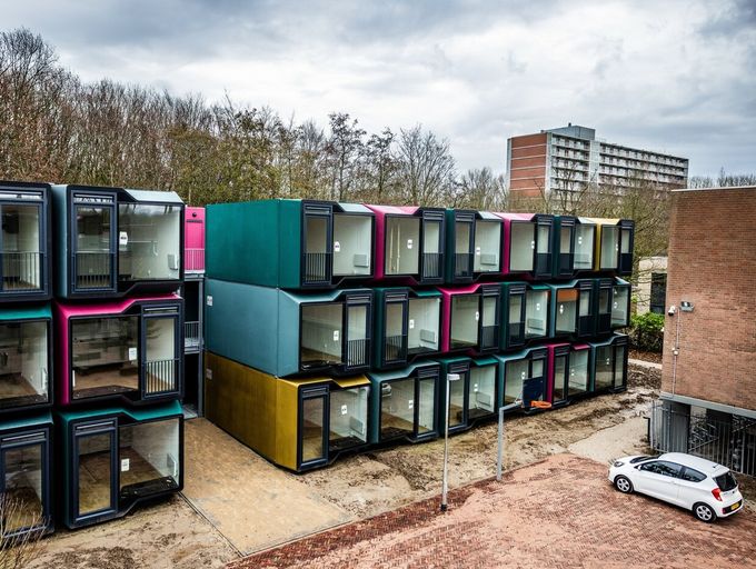 Modularne kuće za mlade, QSpace, Nizozemska - 6