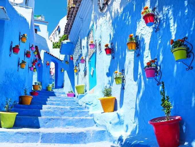 Chefchaouen, Maroko - 14
