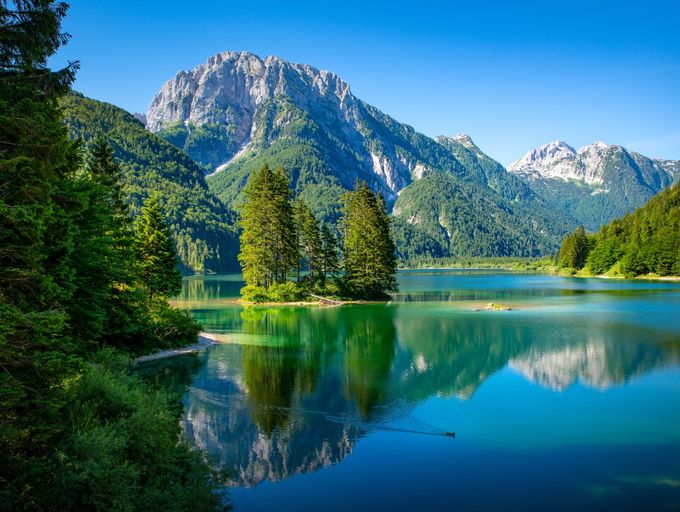 Rabeljsko jezero / Lago del Predil - 2