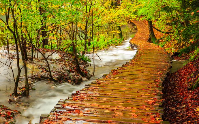 Jesen je najljepša u prirodi, pogotovo na Plitvičkim jezerima.