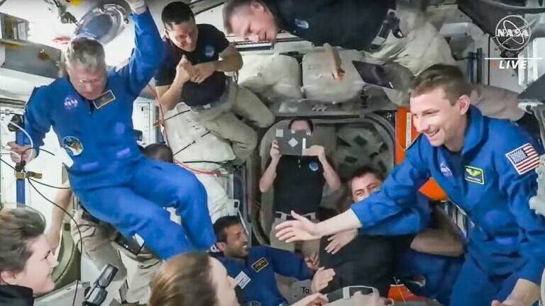 Astronauti na ISS-u